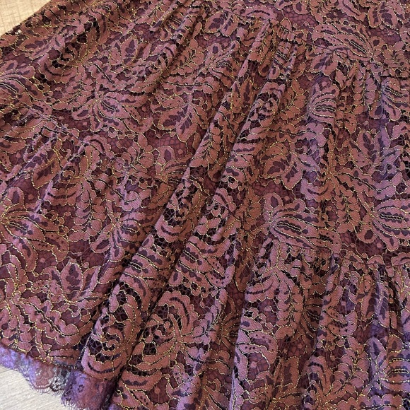 Dress the population lace midi dress - Picture 3 of 9